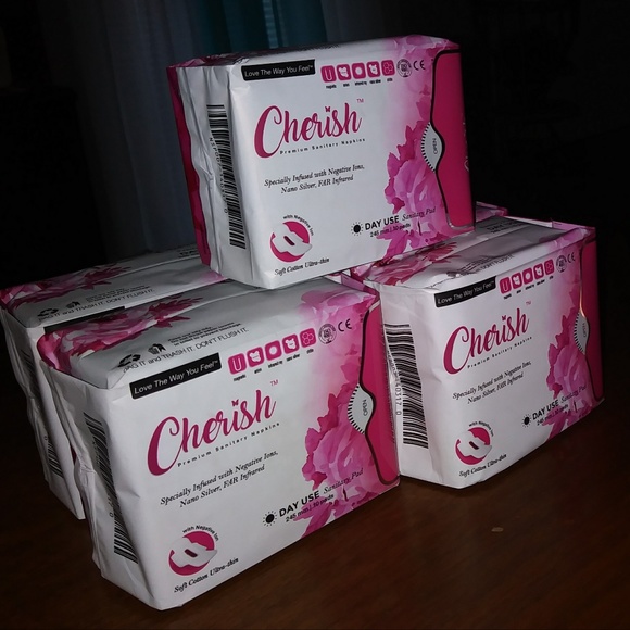 Cherish All Natural Sanitary Napkins - Picture 1 of 3